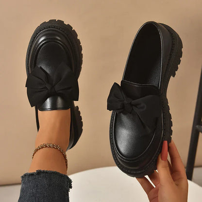 Valentina Chunky Bow Loafer