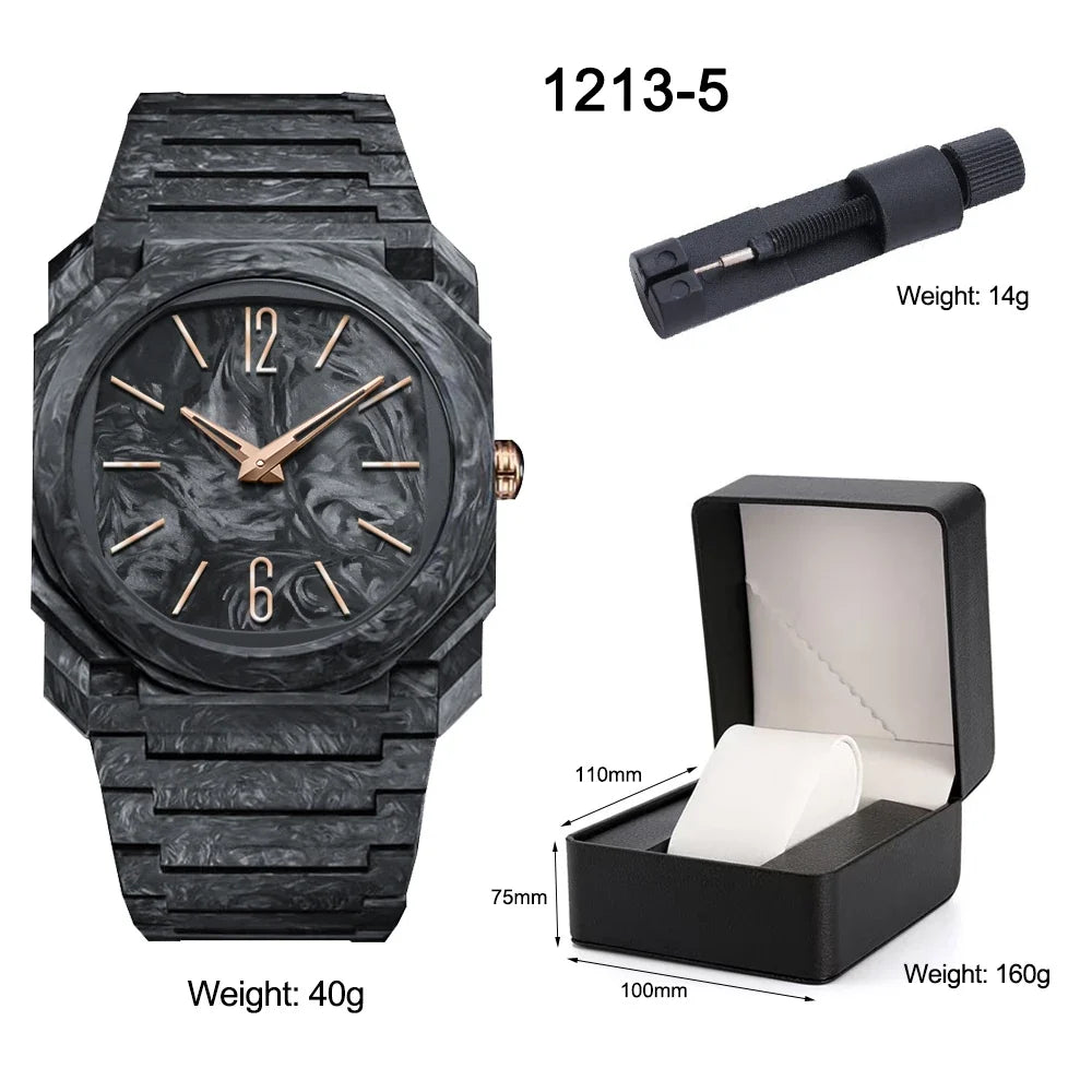 Onyx Forged-Carbon Watch