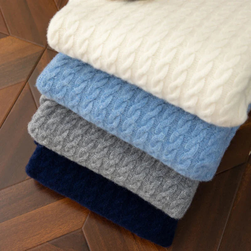 Heritage Varsity Cashmere Pullover