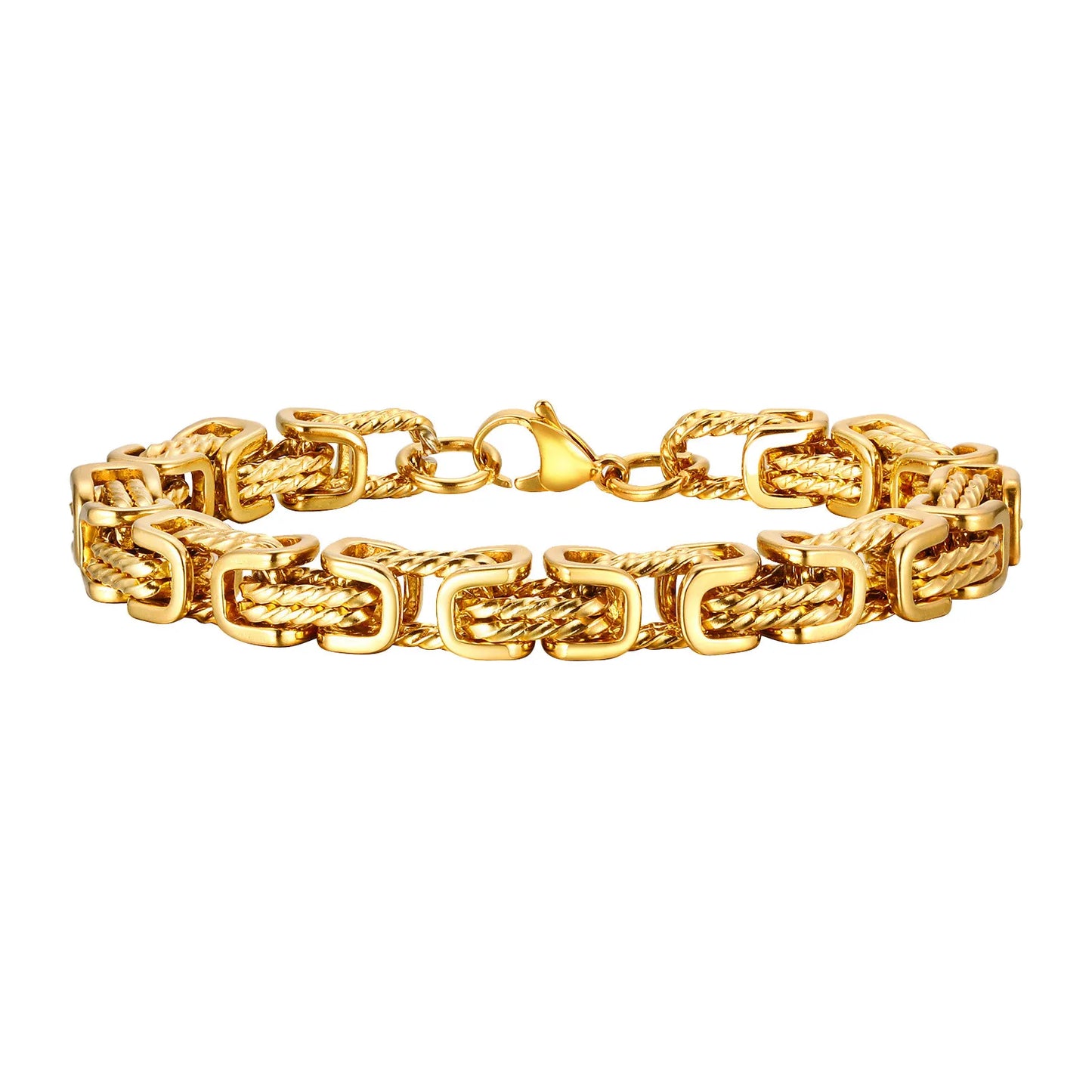 Byzantine Cable-Link Bracelet