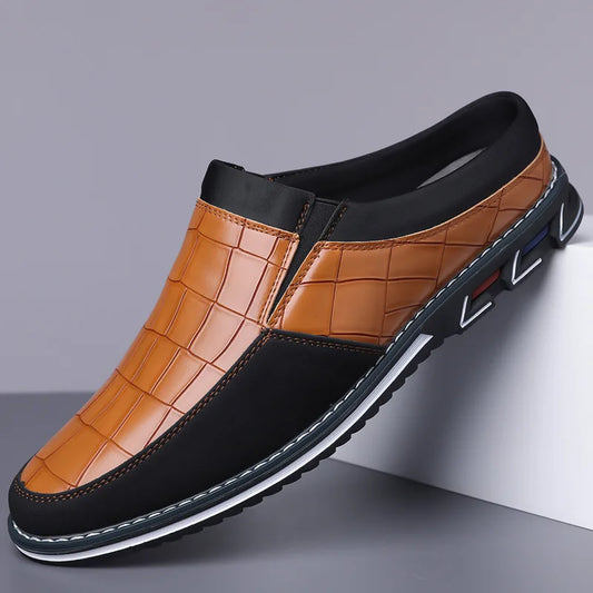 Cassio Croc-Embossed Mules