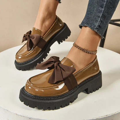 Valentina Chunky Bow Loafer