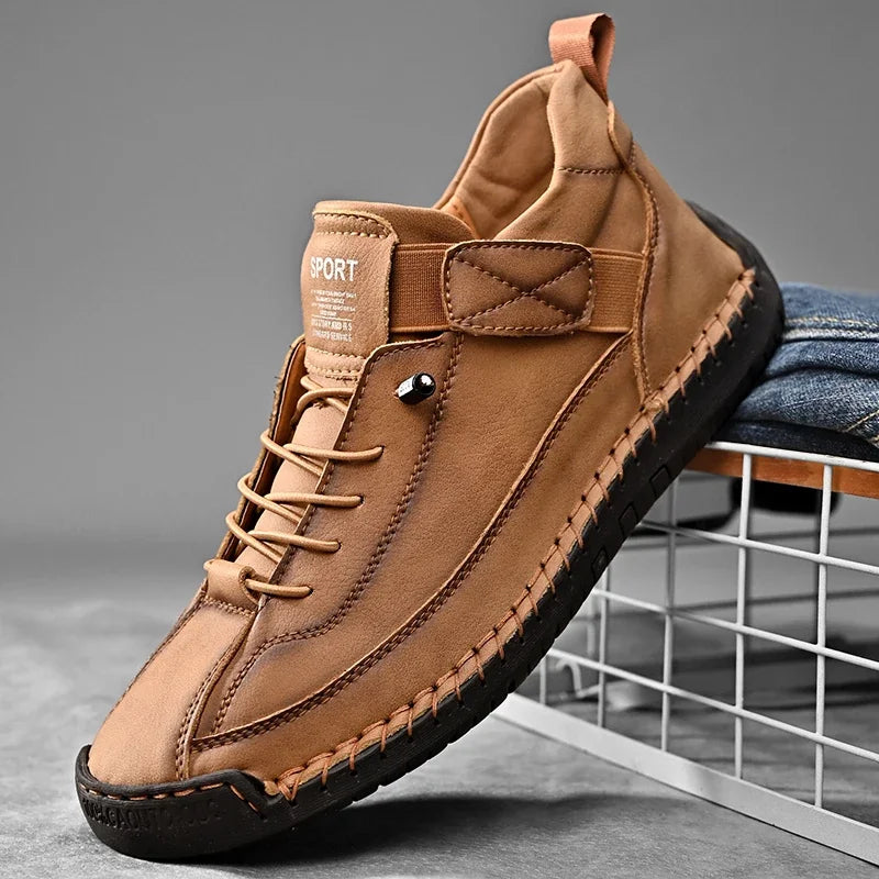 Brixton Stitch Low-Top Driving Sneaker