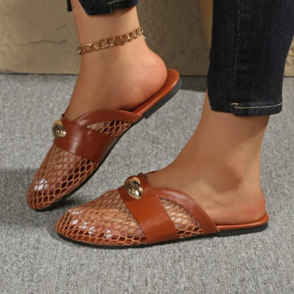 Médaillon Flat Mules