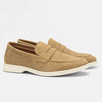 Portofino Suede Penny Loafer
