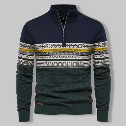 Alpine Fair Quarter-Zip Sweater