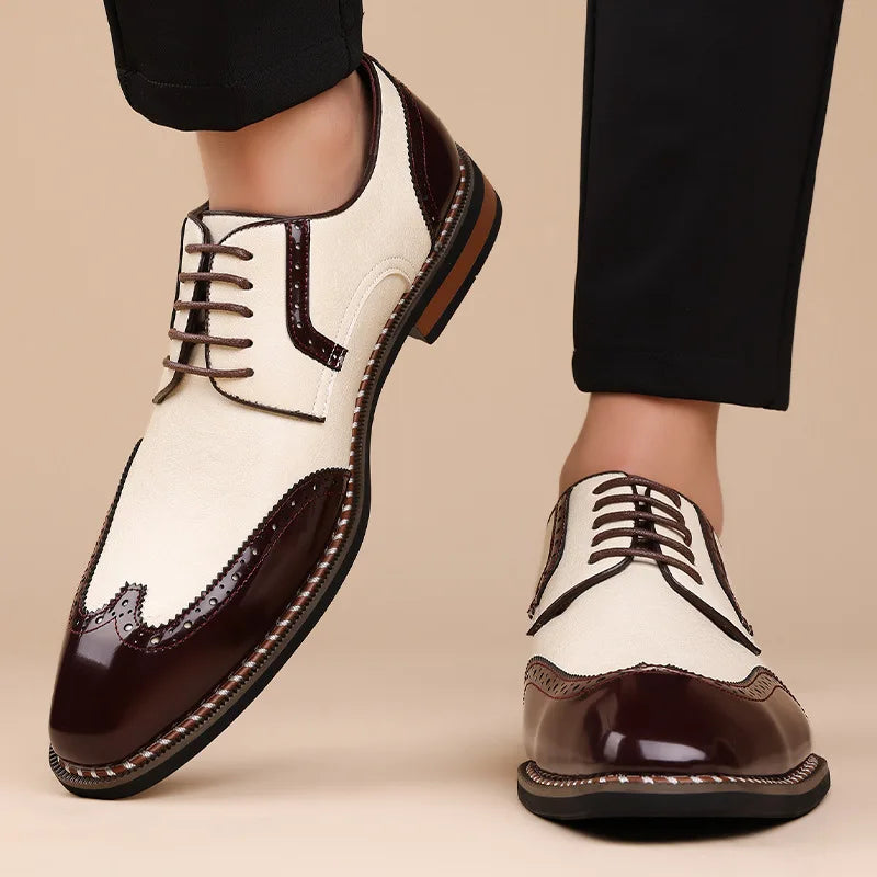 Spectator Wingtip Oxford Shoes