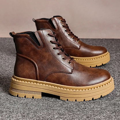 Warfield Leather Combat Boots