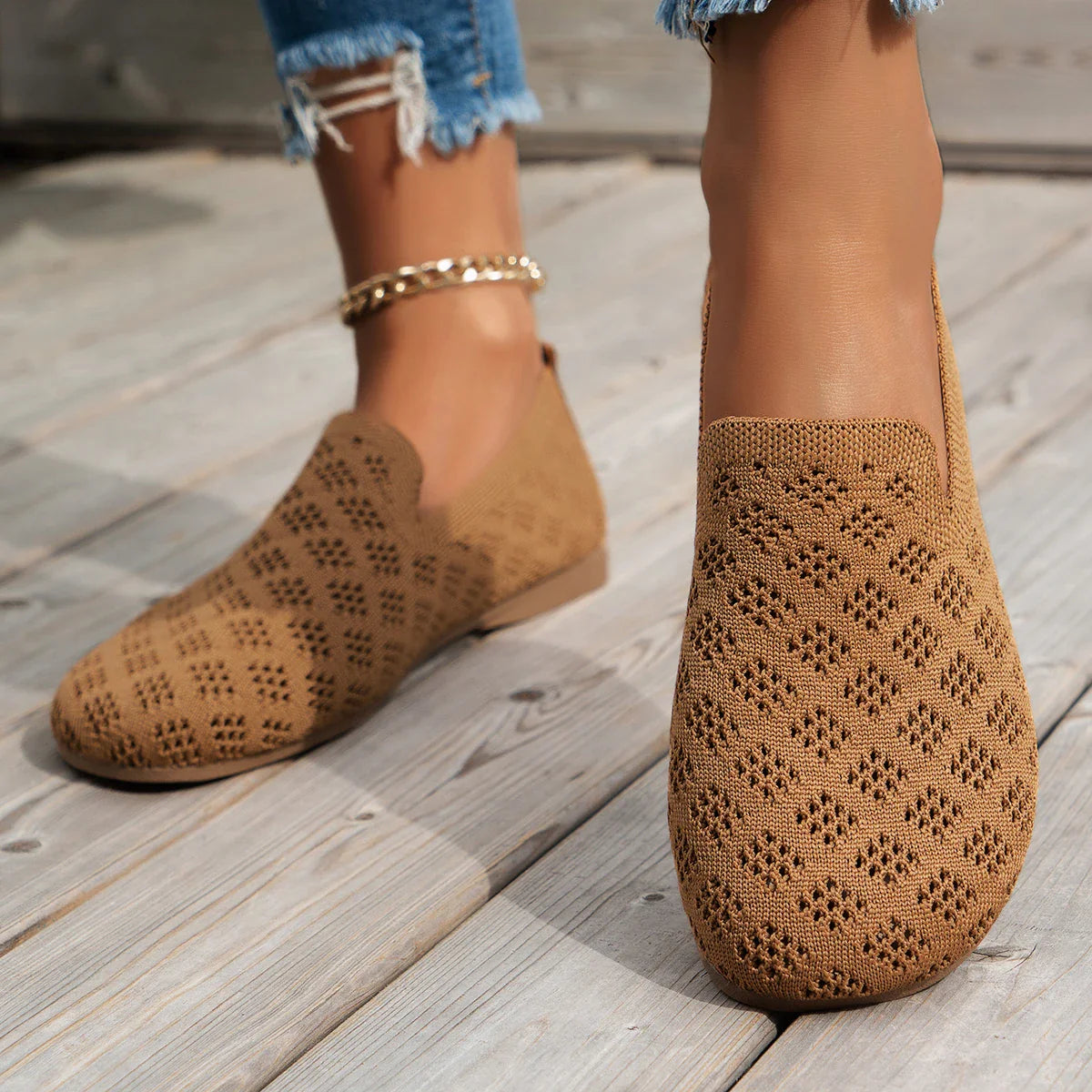 Amara Knit Flats