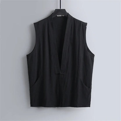 Haori Linen Vest