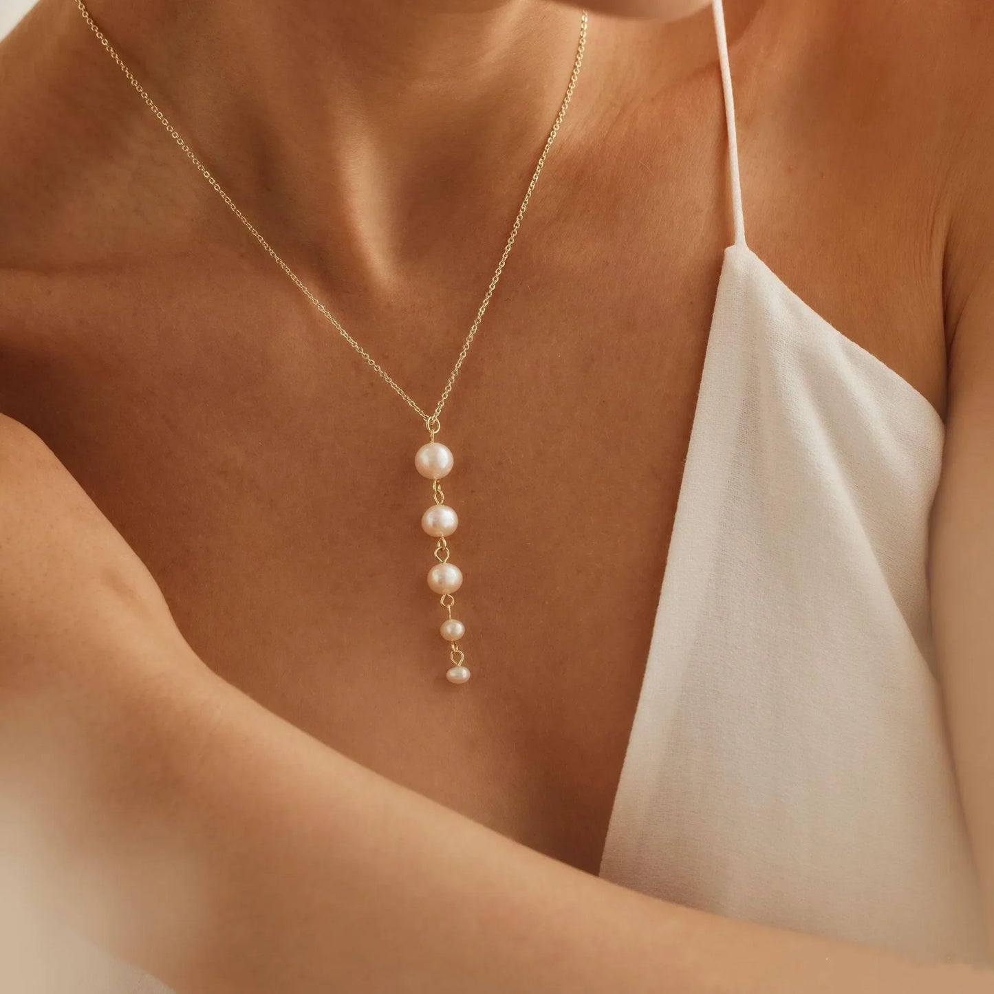 The Luminescence Collection – Freshwater Pearl Pendants