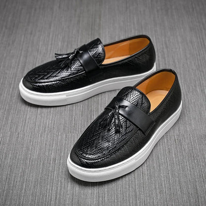 Platform Woven Loafer