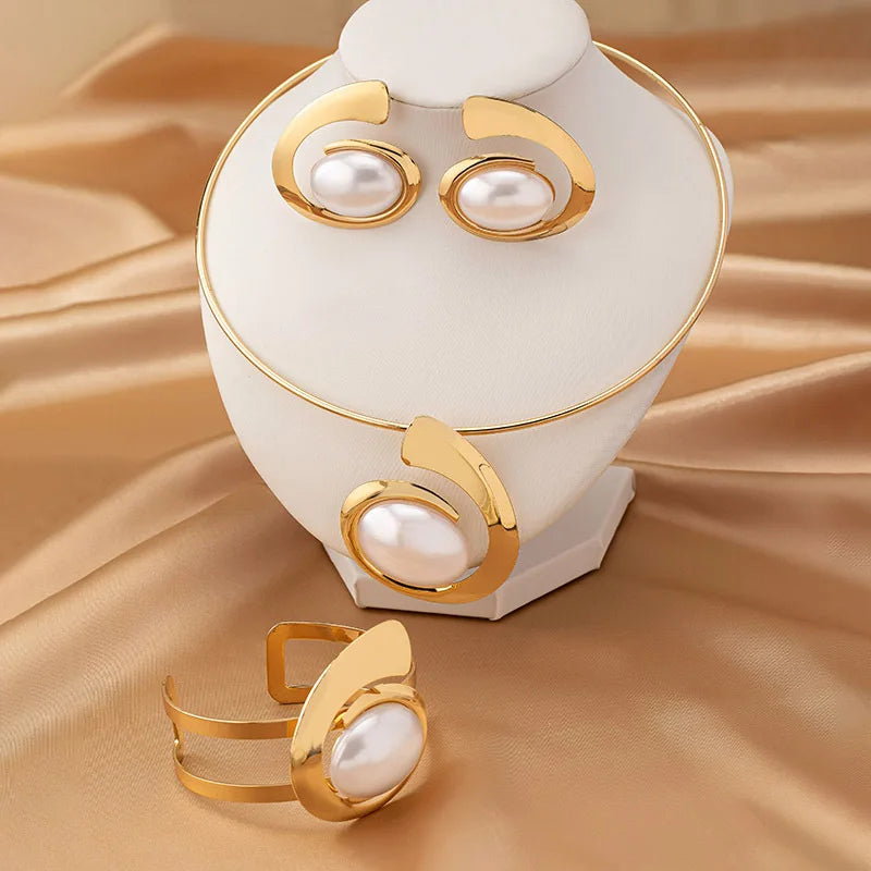 Eclipse Cabochon Jewelry Set