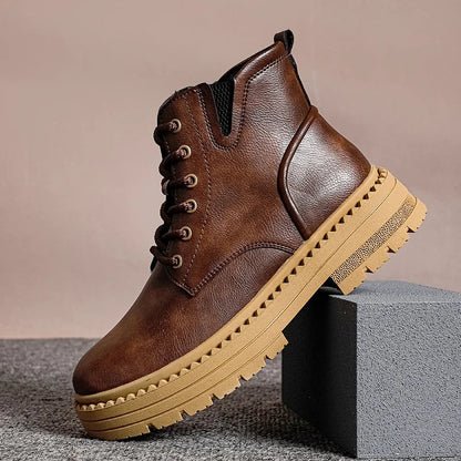Warfield Leather Combat Boots