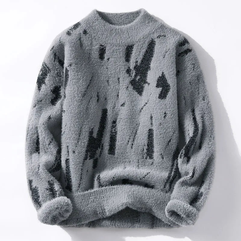 Monochrome Ink Crewneck