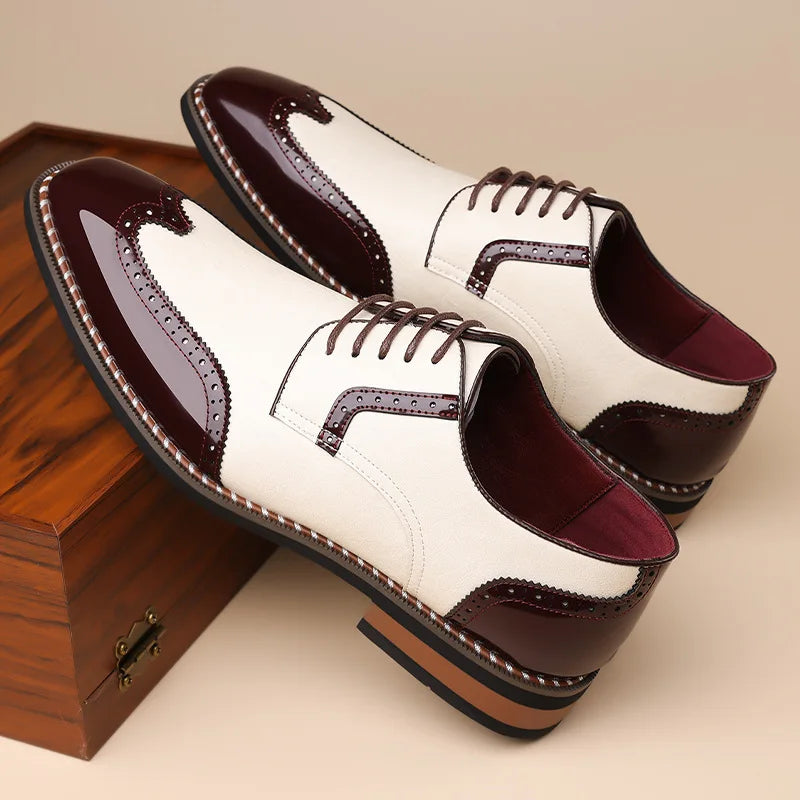 Spectator Wingtip Oxford Shoes
