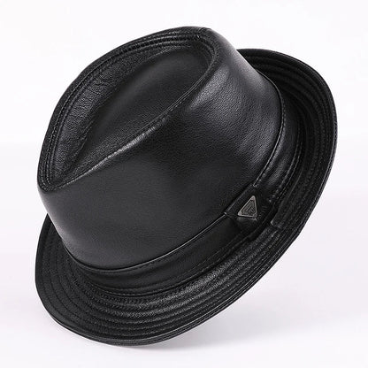Heritage Leather Trilby Hat