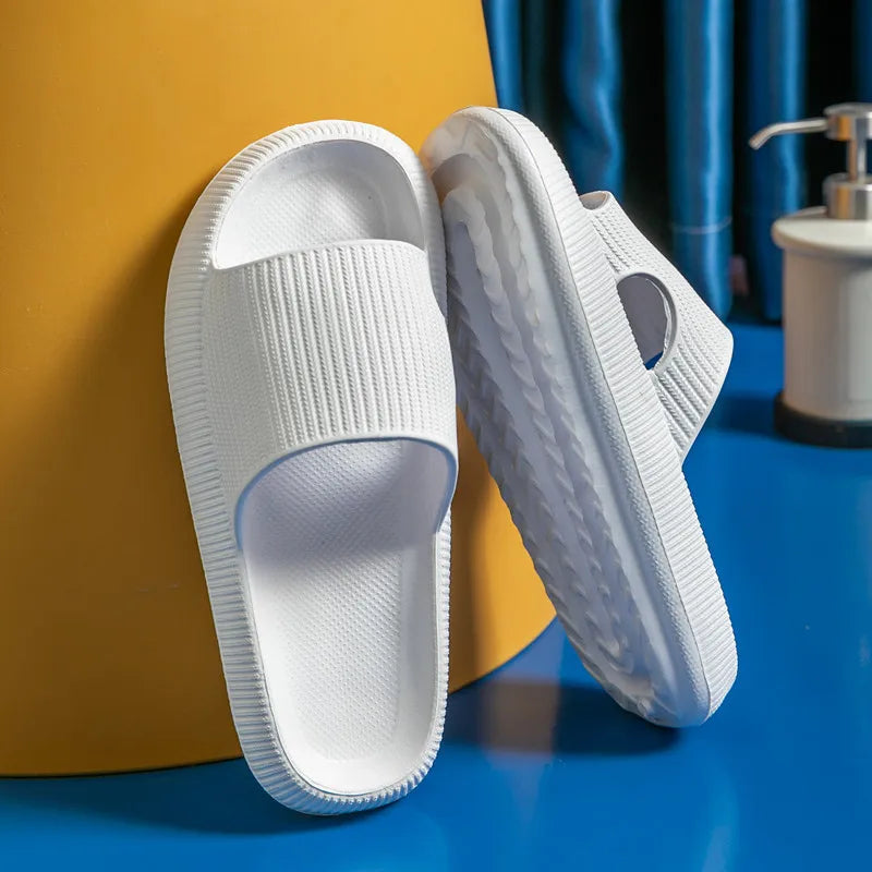 Serenity Cushioned Thick-Sole Slides