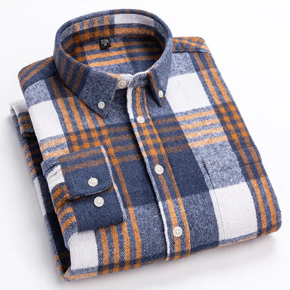 Stratford Plaid Cotton Shirt