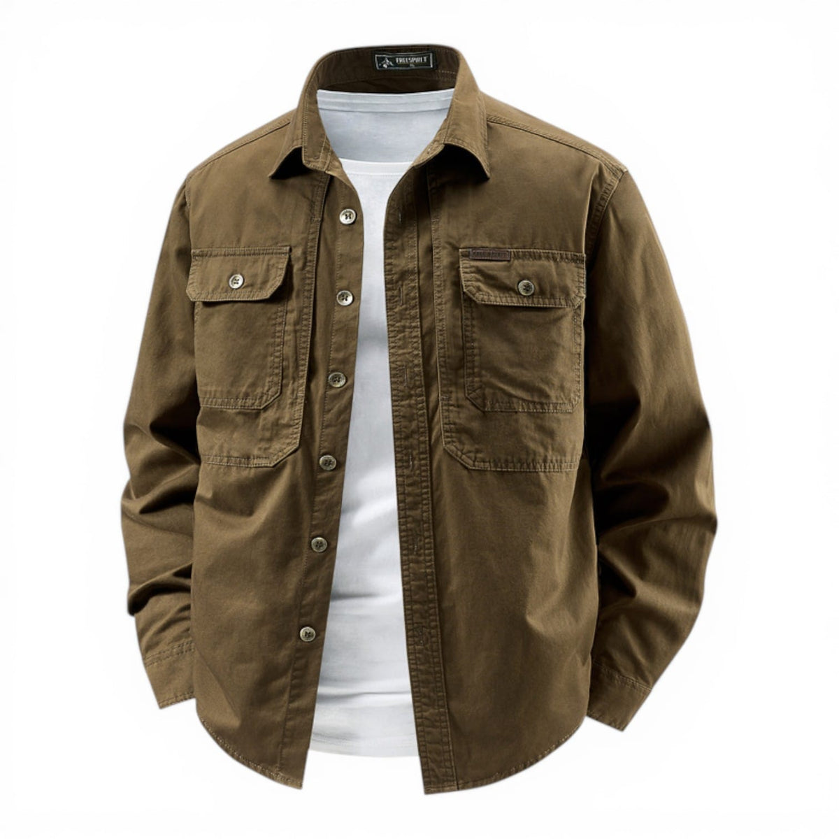 Cartwright Washed Cotton Overshirt