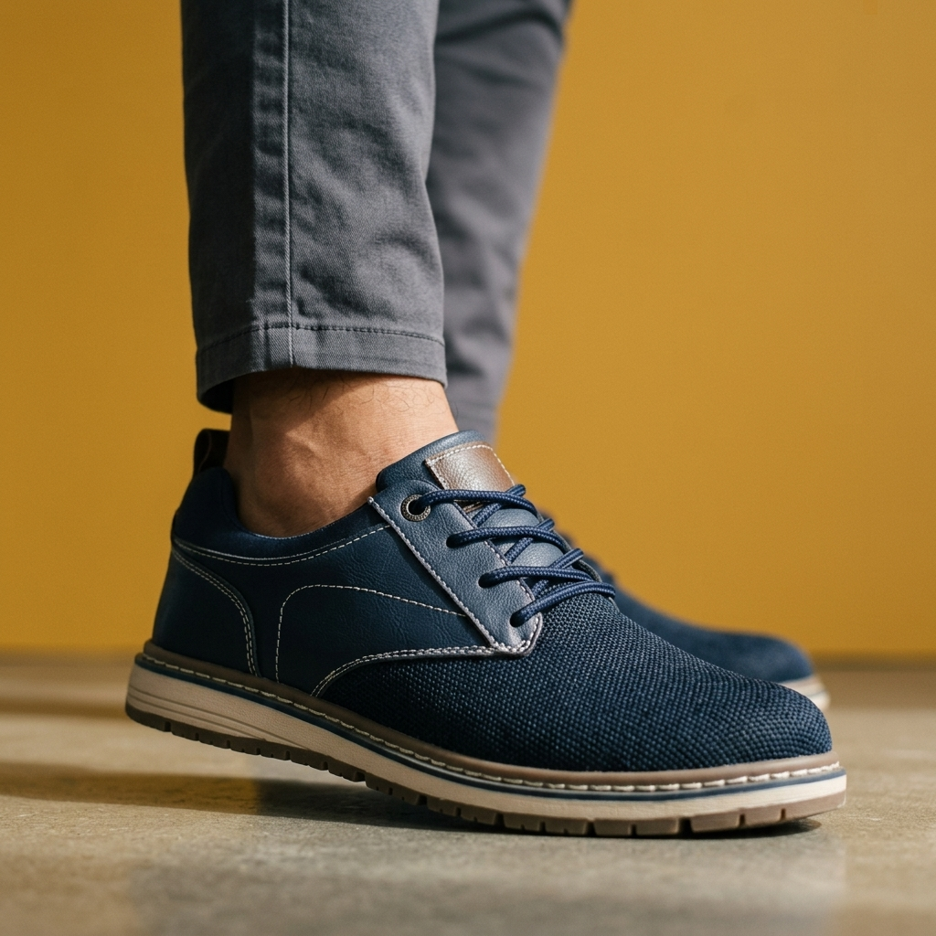 Hollister Knit-Panel Derby