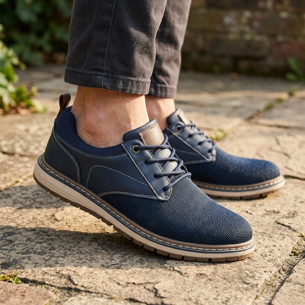 Hollister Knit-Panel Derby