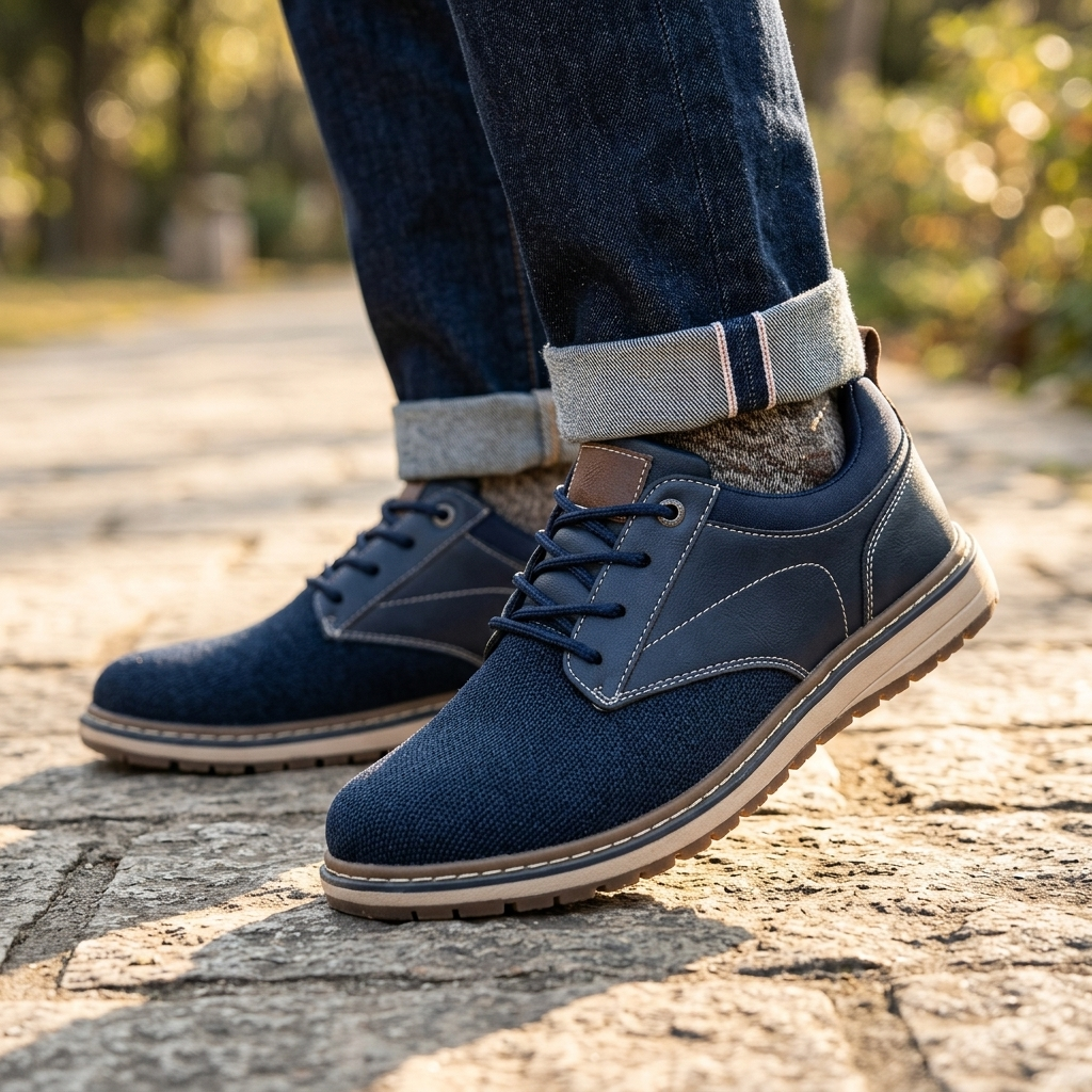 Hollister Knit-Panel Derby