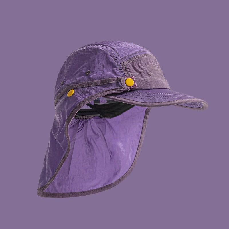 Amethyst Detachable Neck-Flap Cap