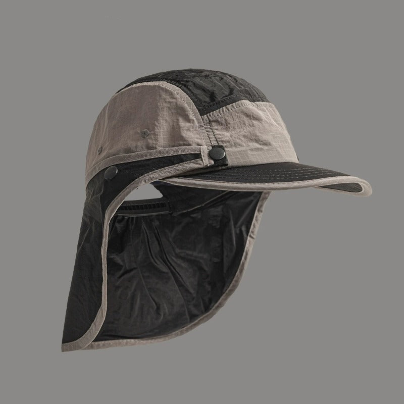 Amethyst Detachable Neck-Flap Cap