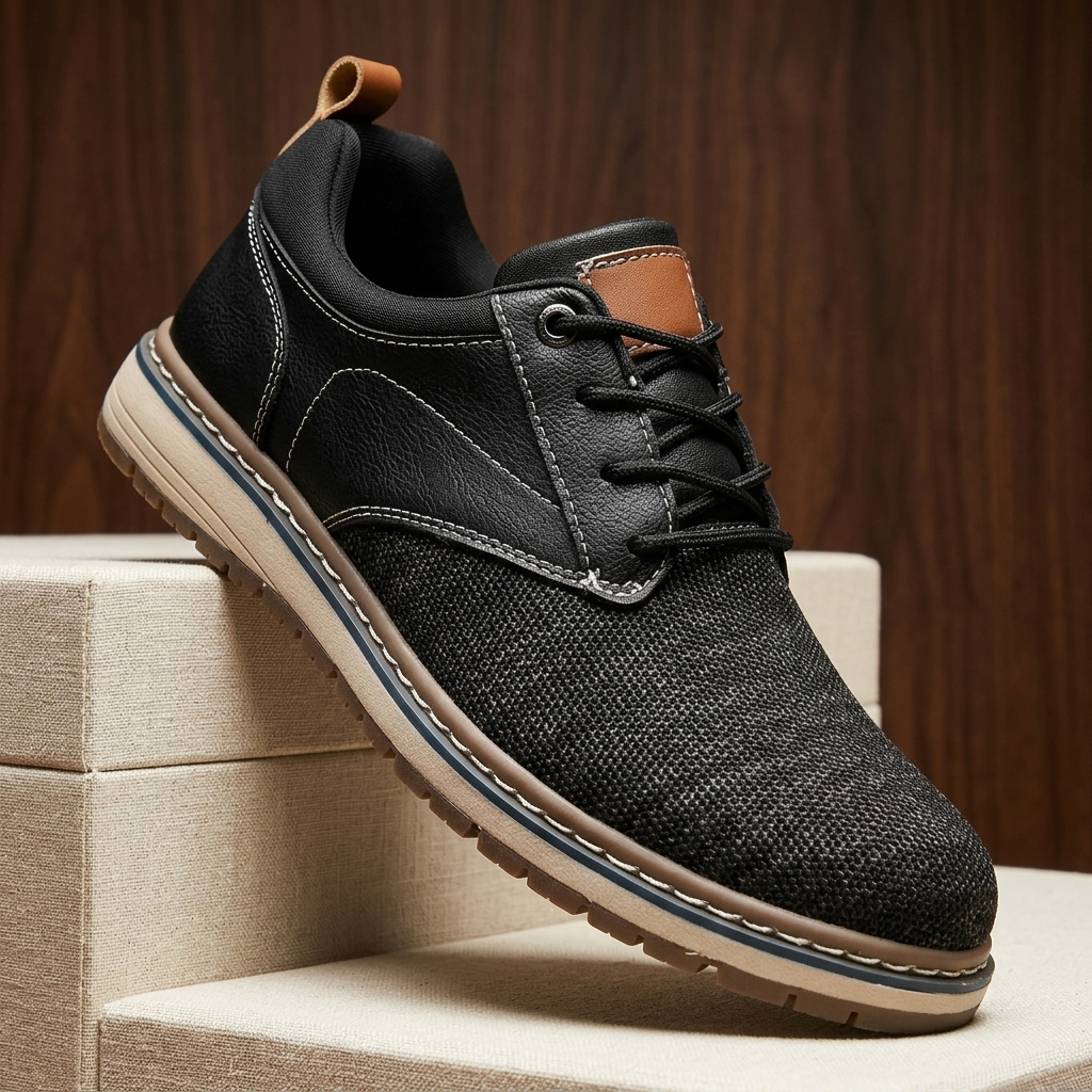 Hollister Knit-Panel Derby