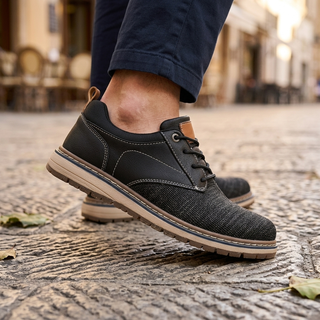 Hollister Knit-Panel Derby