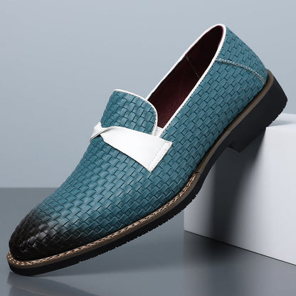 Adriatic Basketweave Contrast Loafers