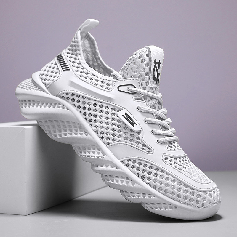 Perforated Mesh Sneakers