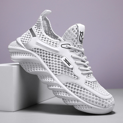 Perforated Mesh Sneakers