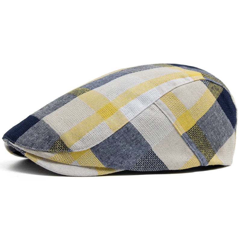 Kensington Patchwork Flat Cap
