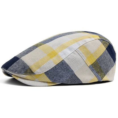 Kensington Patchwork Flat Cap