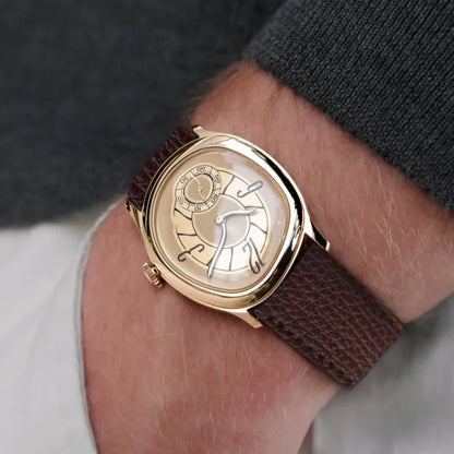 The Halden Curved Dial Timepiece