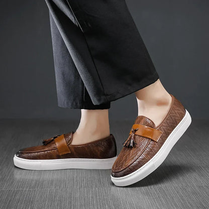 Platform Woven Loafer
