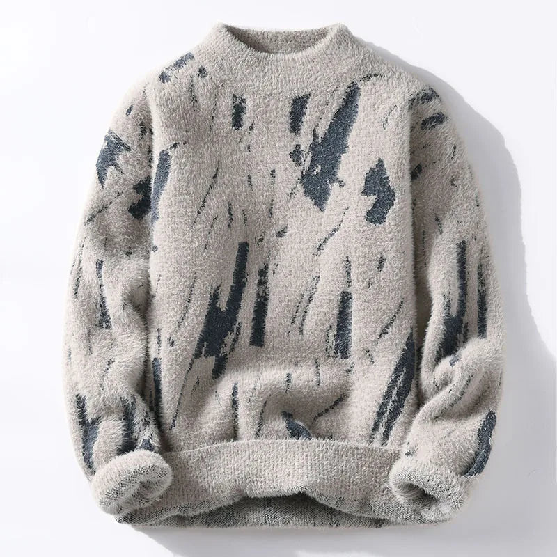 Monochrome Ink Crewneck