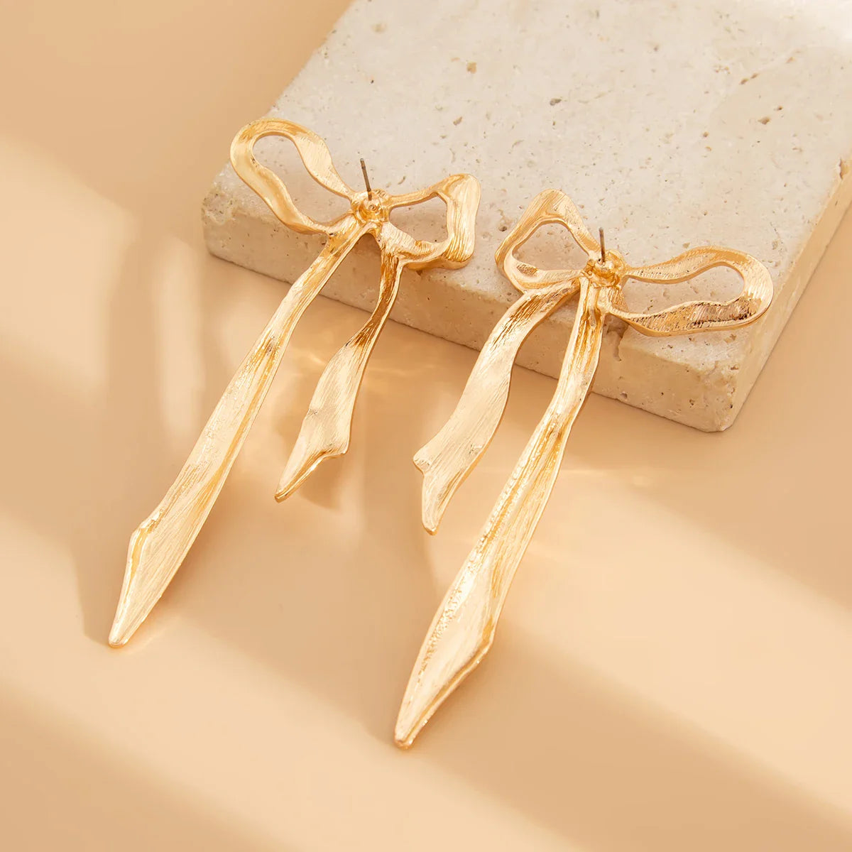 Valentina Oversized Bow Statement Earrings