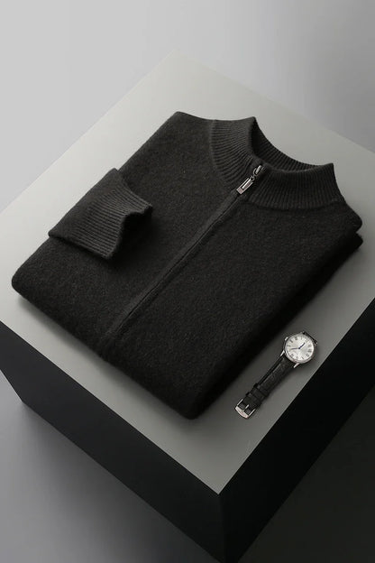 Monarch Full-Zip Cashmere Jacket