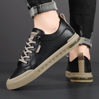 Premium Leather Low-Top Sneaker