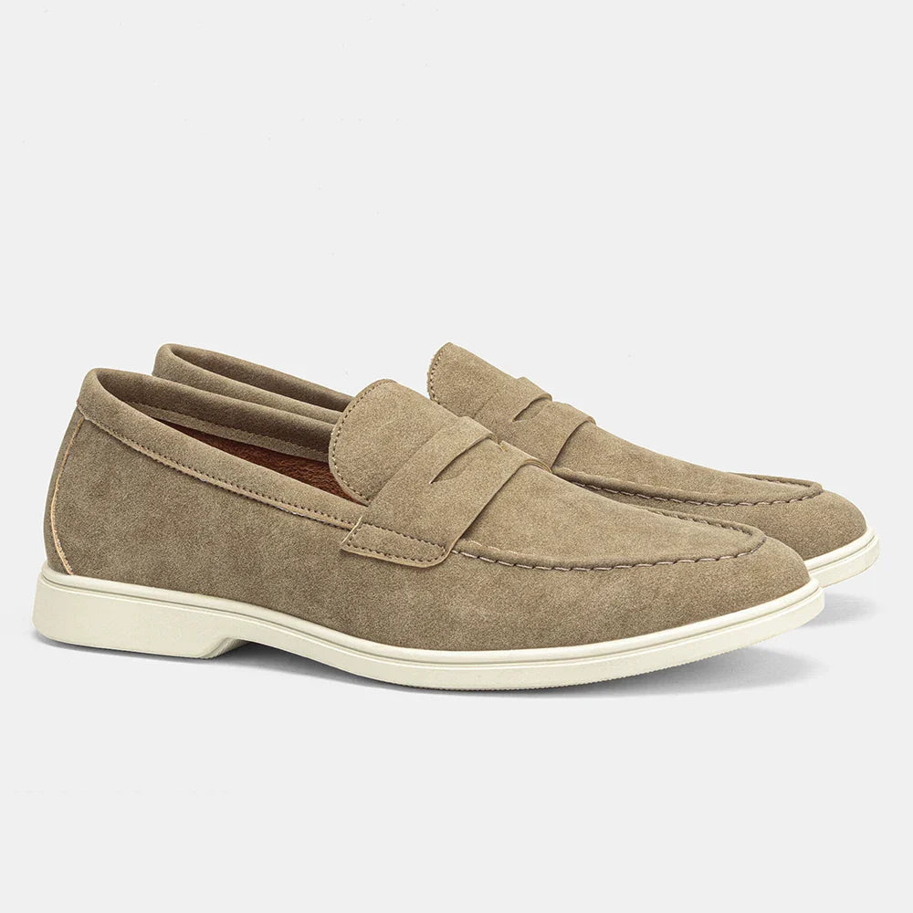 Portofino Suede Penny Loafer