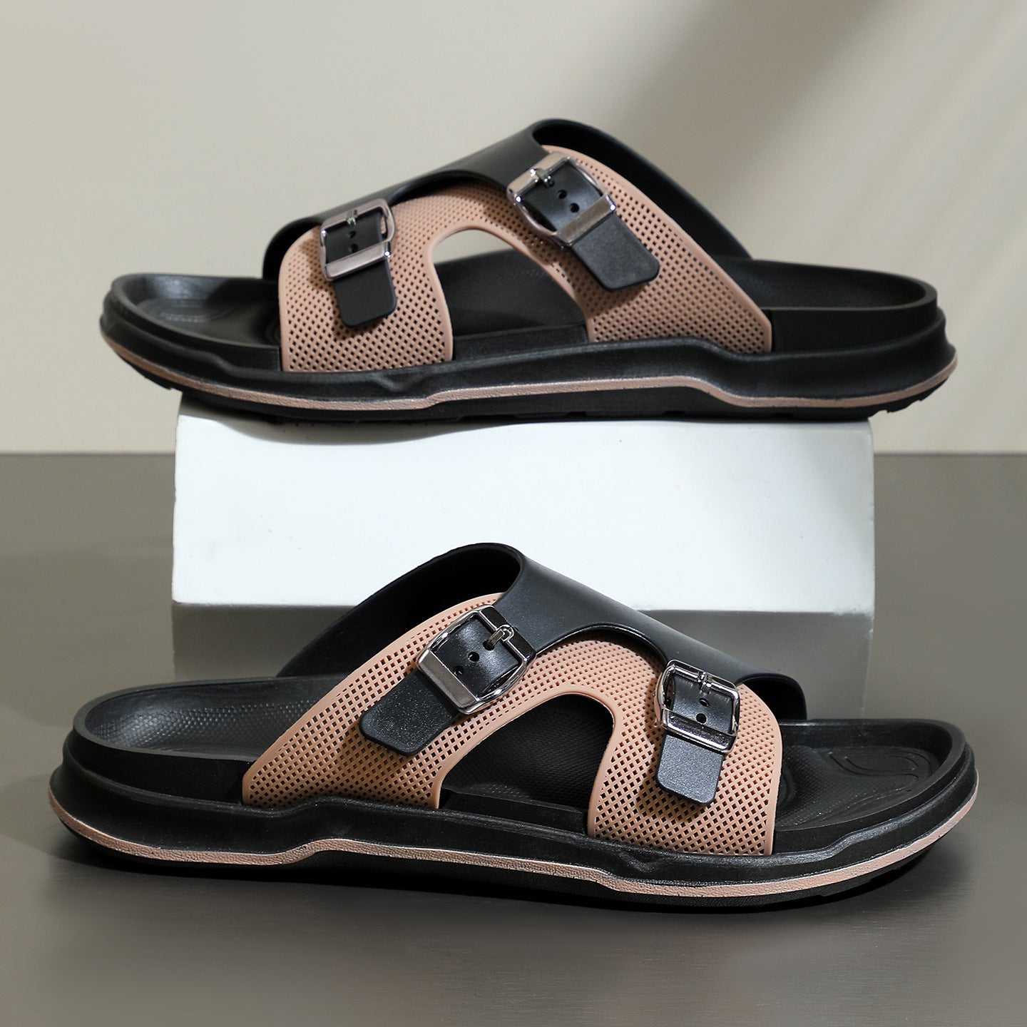 Rousseau Dual-Buckle Slides