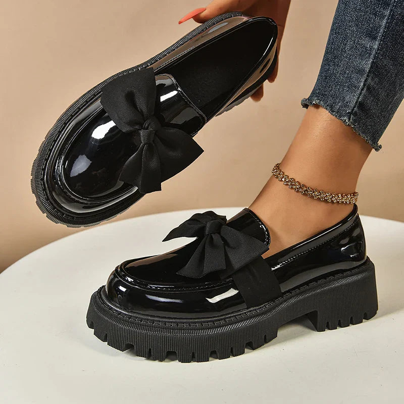 Valentina Chunky Bow Loafer