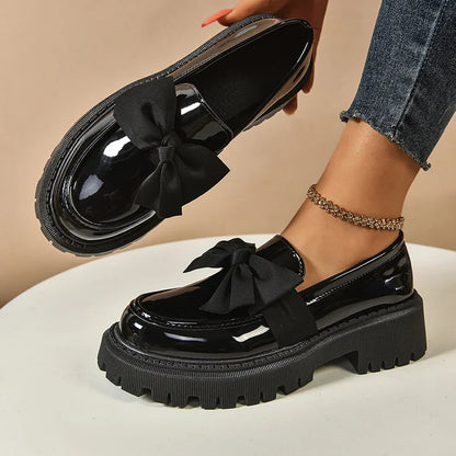 Valentina Chunky Bow Loafer