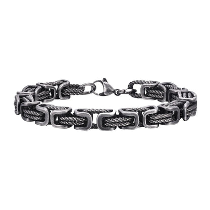 Byzantine Cable-Link Bracelet