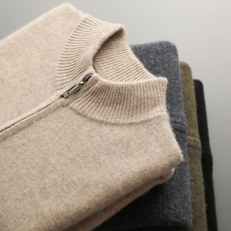 Monarch Full-Zip Cashmere Jacket