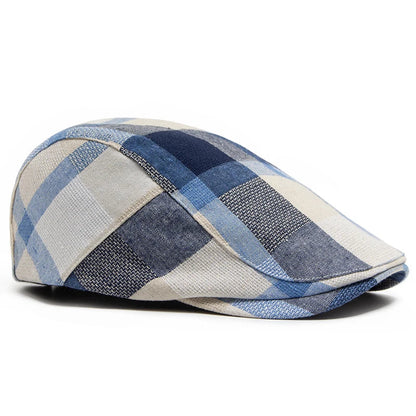 Kensington Patchwork Flat Cap