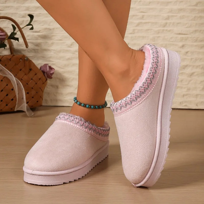Chalet Comfort Fleece Clogs